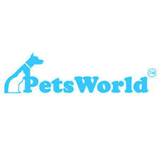 A blue dog next to the word PetsWorld.